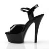 Pleaser - KISS209 Sandale à bride à la cheville - Noir Product image